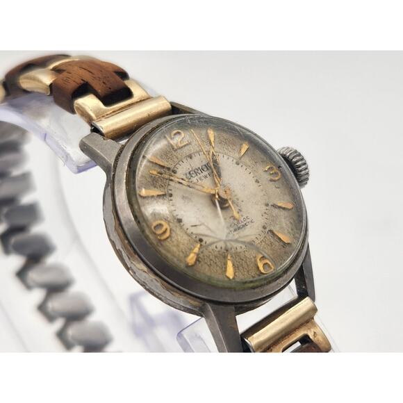 Vintage TERIAM 17 Jewels Incabloc Women's Wrist Mechanical Winder Watch - Picture 3 of 15